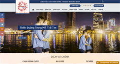 Desktop Screenshot of aocuoithienduong.com