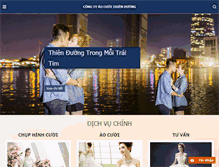 Tablet Screenshot of aocuoithienduong.com